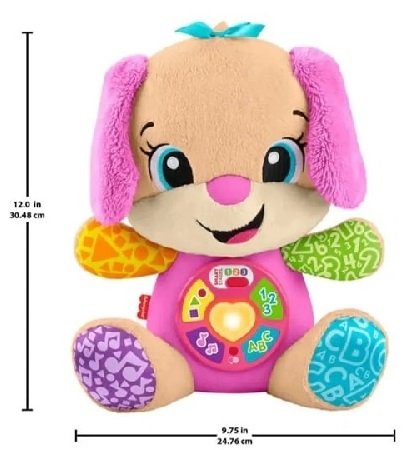 Fisher price ríe y aprende perrito aprende conmigo